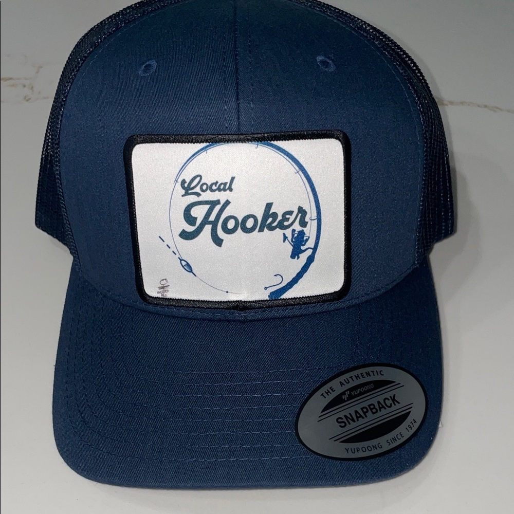 Local Hooker Blue Snapback Hat